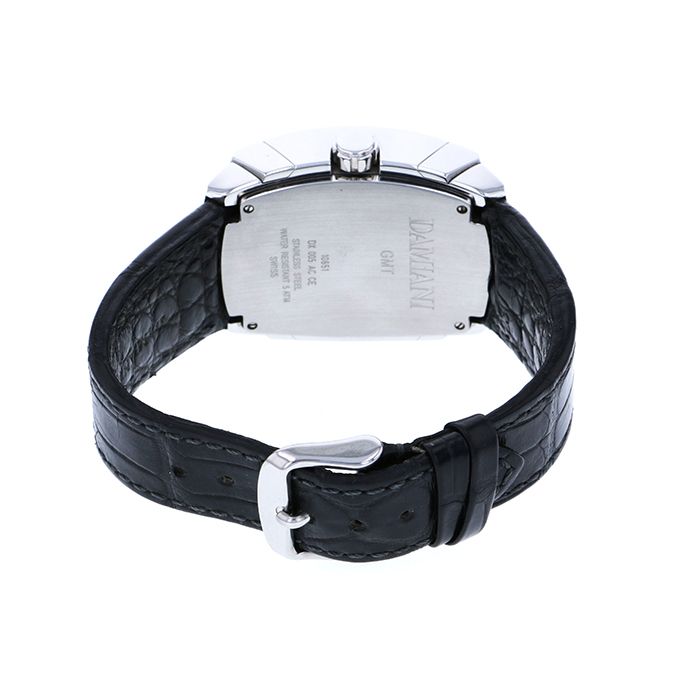 Orologio Damiani GMT — collezione EGO - 35 × 45 mm — Automatico Swiss Made 5 ATM — NOS con garanzia ufficiale - 30001303
