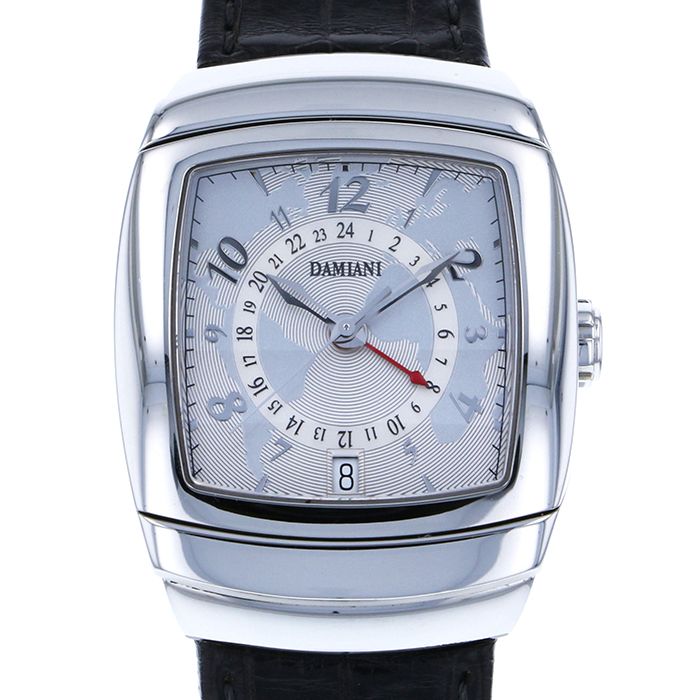 Orologio Damiani GMT — collezione EGO - 35 × 45 mm — Automatico Swiss Made 5 ATM — NOS con garanzia ufficiale - 30001303