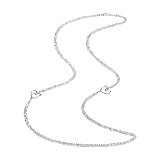 Catena Chantecler lunga rolò in Argento, 85cm - 30329