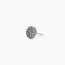 Mabina Man - Mono earring in silver with pavé MONOMANIA - 563627