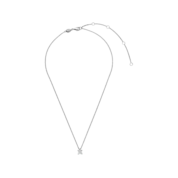Collana TI SENTO MILANO punto luce in argento e zircone centrale - 34087ZI