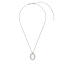 Collana TI SENTO MILANO in argento e zirconi binachi con pendente ovale - 34092ZY