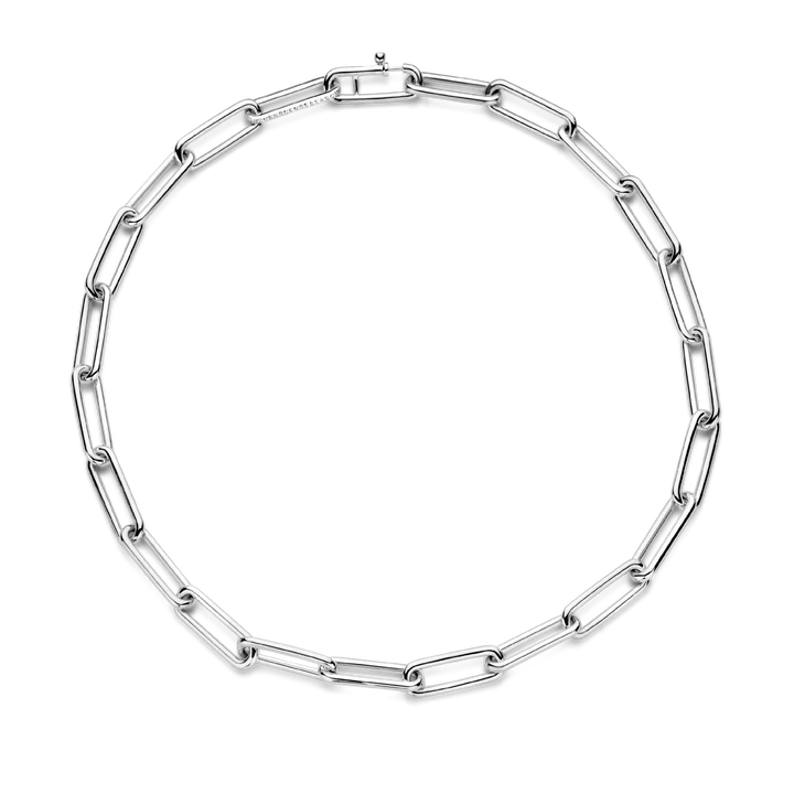 Silver chain necklace - 3937ZI