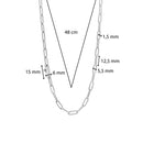 Collier en argent - 3947ZI