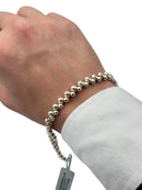 Armband mit silbernen Details und Ringen - SPBR551