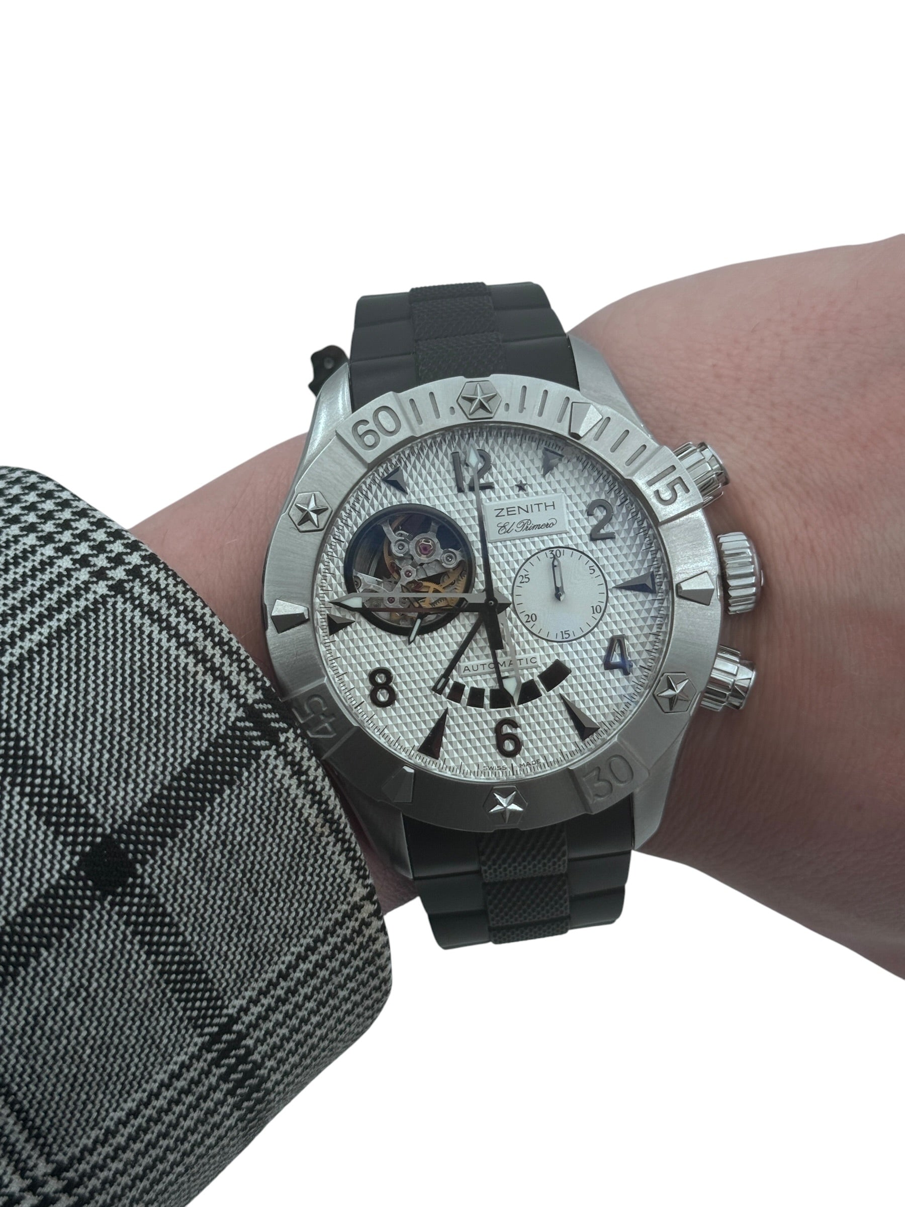 Orologio Zenith El Primero Defy Classic, automatico, 46mm - 03.0526.4021-01.R642