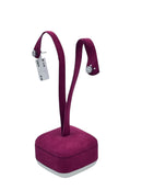 Diana - Orecchini in oro bianco 18kt e mosaico di 8 diamanti - OR MAGIC N08-2