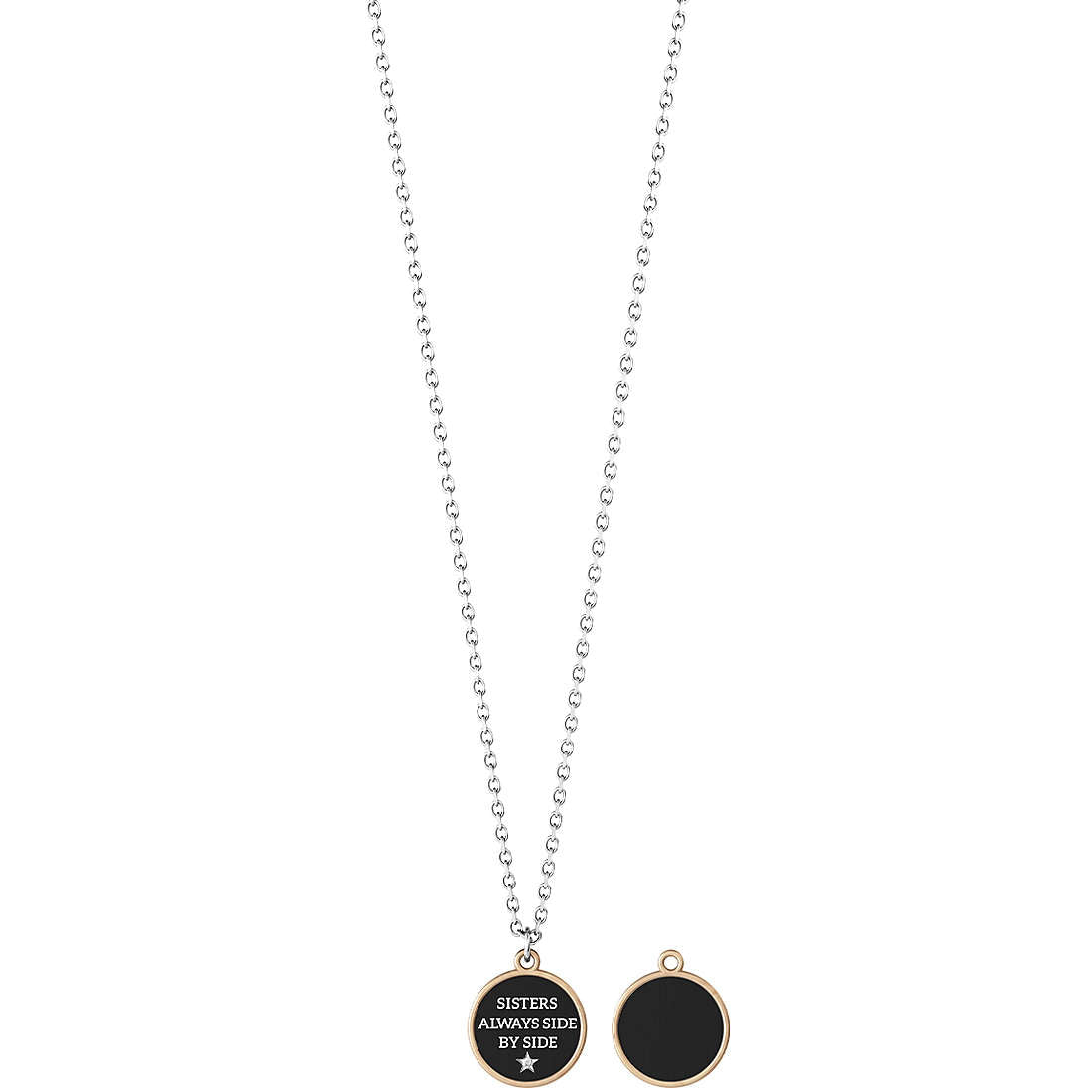 Kidult Family collection women's necklace - SISTERS ALWAYS SIDE BY SIDE - 751217
