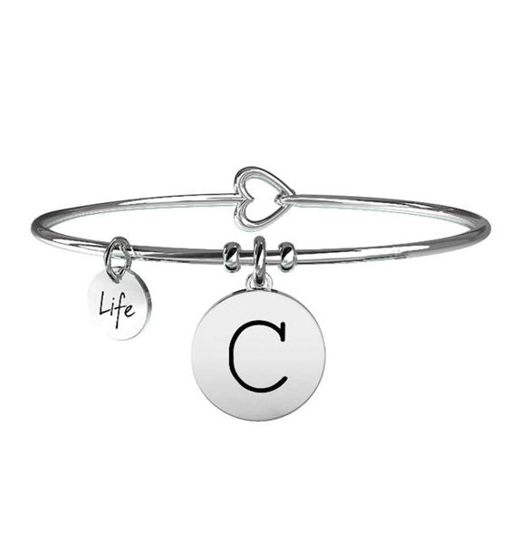 Women's bracelet Symbols collection - Initial C | Emotions - 231555C