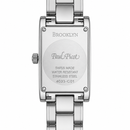 Orologio Paul Picot Brooklyn Lady Acciaio 32 x 19 mm — Quadrante bianco guilloché con piccoli secondi — Quarzo svizzero — NOS - 4033/BIANCO