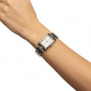 Orologio Paul Picot Brooklyn Lady Acciaio 32 x 19 mm — Quadrante bianco guilloché con piccoli secondi — Quarzo svizzero — NOS - 4033/BIANCO