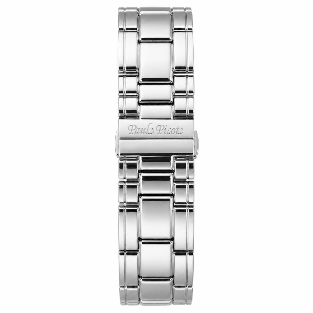 Orologio Paul Picot Brooklyn Lady Acciaio 32 x 19 mm — Quadrante blu notte con piccoli secondi — Quarzo svizzero — NOS - 4033/BLU