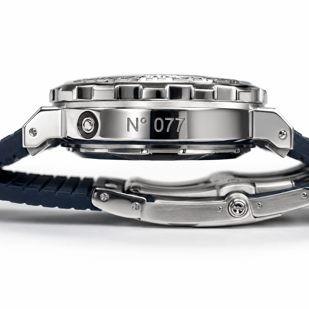 Orologio Paul Picot Le Plongeur C-Type Primatist by Pininfarina - Limited Edition n. 077 — Cronografo automatico COSC — NOS - 4116P/1