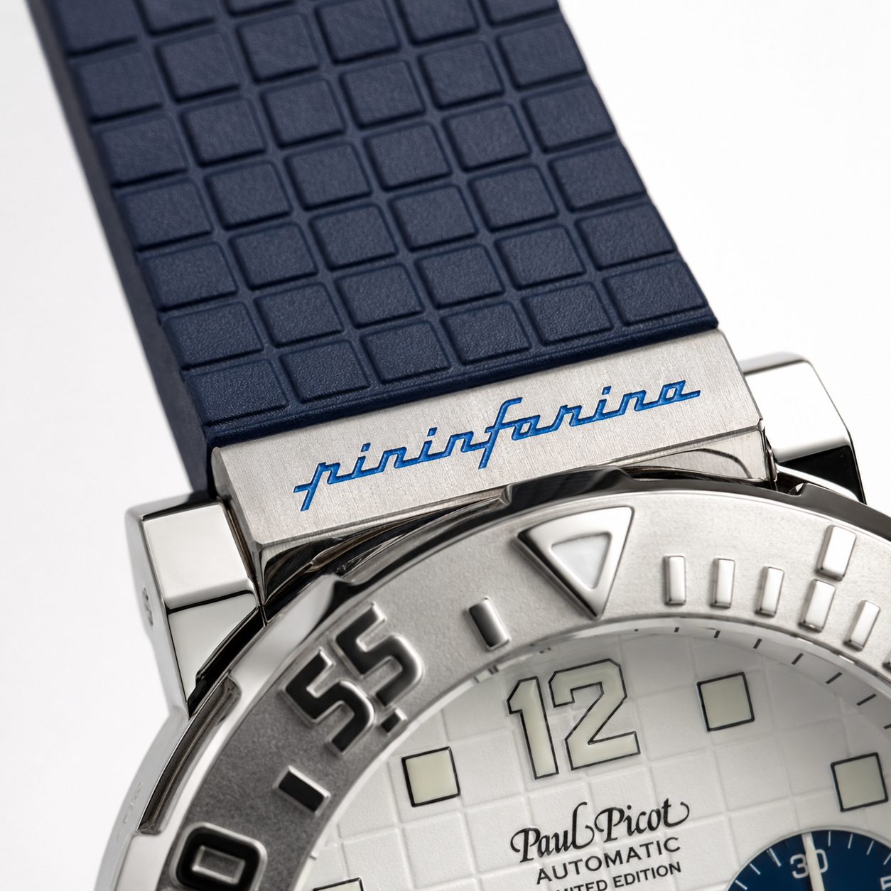 Orologio Paul Picot Le Plongeur C-Type Primatist by Pininfarina - Limited Edition n. 077 — Cronografo automatico COSC — NOS - 4116P/1