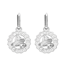 Orecchini Logo Chantecler Barchetta mini in Argento - 42445