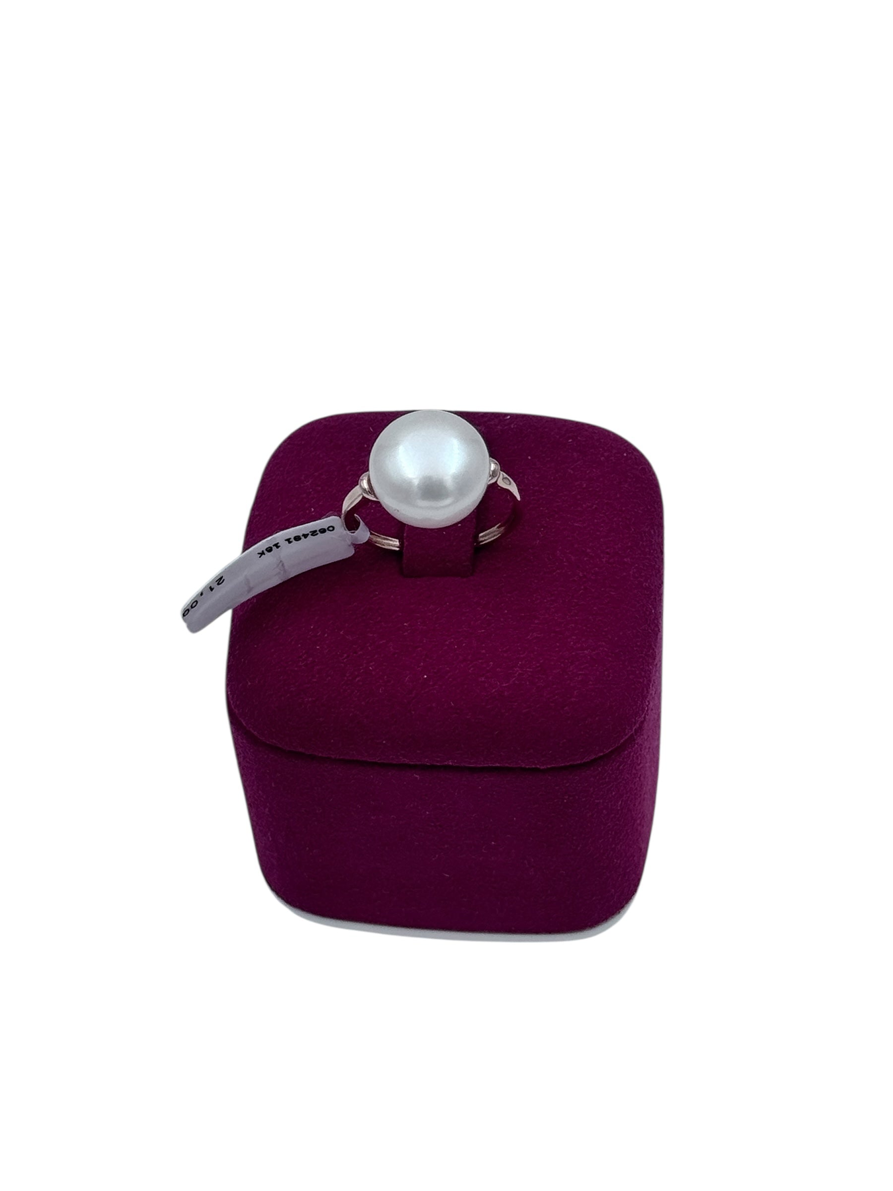 Diana - Anello in oro rosa 18kt e perla barocca - AN SPL 1