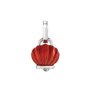 Ciondolo Chantecler Campanella Capriness piccola in argento, color corallo - 44033