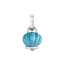 Ciondolo Chantecler Campanella Capriness piccola in argento, color turchese - 44036