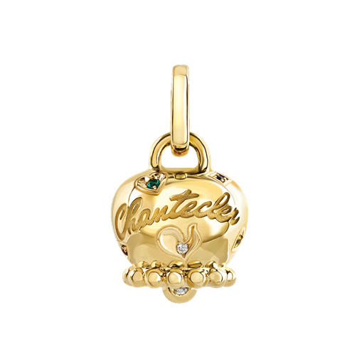 Ciondolo Chantecler, Campanella Suamèm grande in oro giallo 9kt - 44065