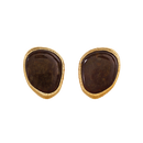 Orecchini Chantecler in argento DORATO, COLLEZIONE Enchanté, inciso e sabbiato a mano - 44363