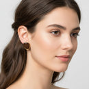 Orecchini Chantecler in argento DORATO, COLLEZIONE Enchanté, inciso e sabbiato a mano - 44363