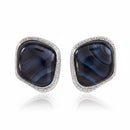 Orecchini Chantecler Enchanté in argento invecchiato inciso e sabbiato a mano - 44365