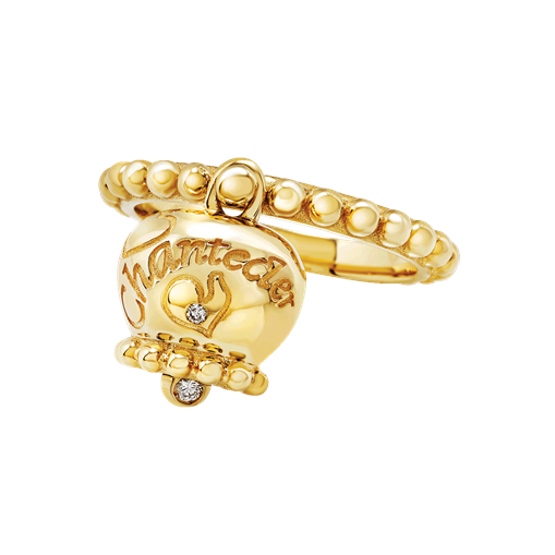 Anello Chantecler Campanella Suamèm in oro giallo 9kt e diamanti - 44625