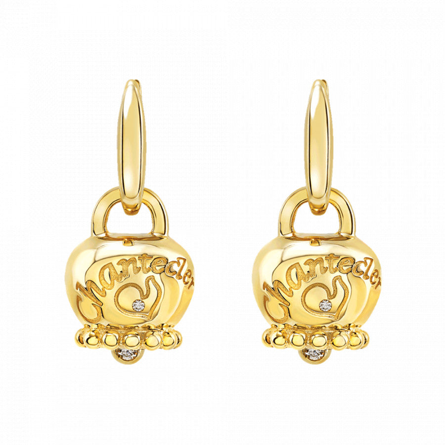 Orecchini Chantecler Campanella Suamèm medi in oro giallo 9kt - 44633