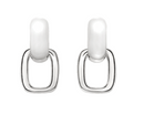 Orecchini Chantecler in argento colelzione Capriness maglia marina - 44715