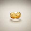 Anello a fascia in argento dorato Chantecler - 44724