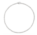 Catena rolò in argento con logo Chantecler - 44789