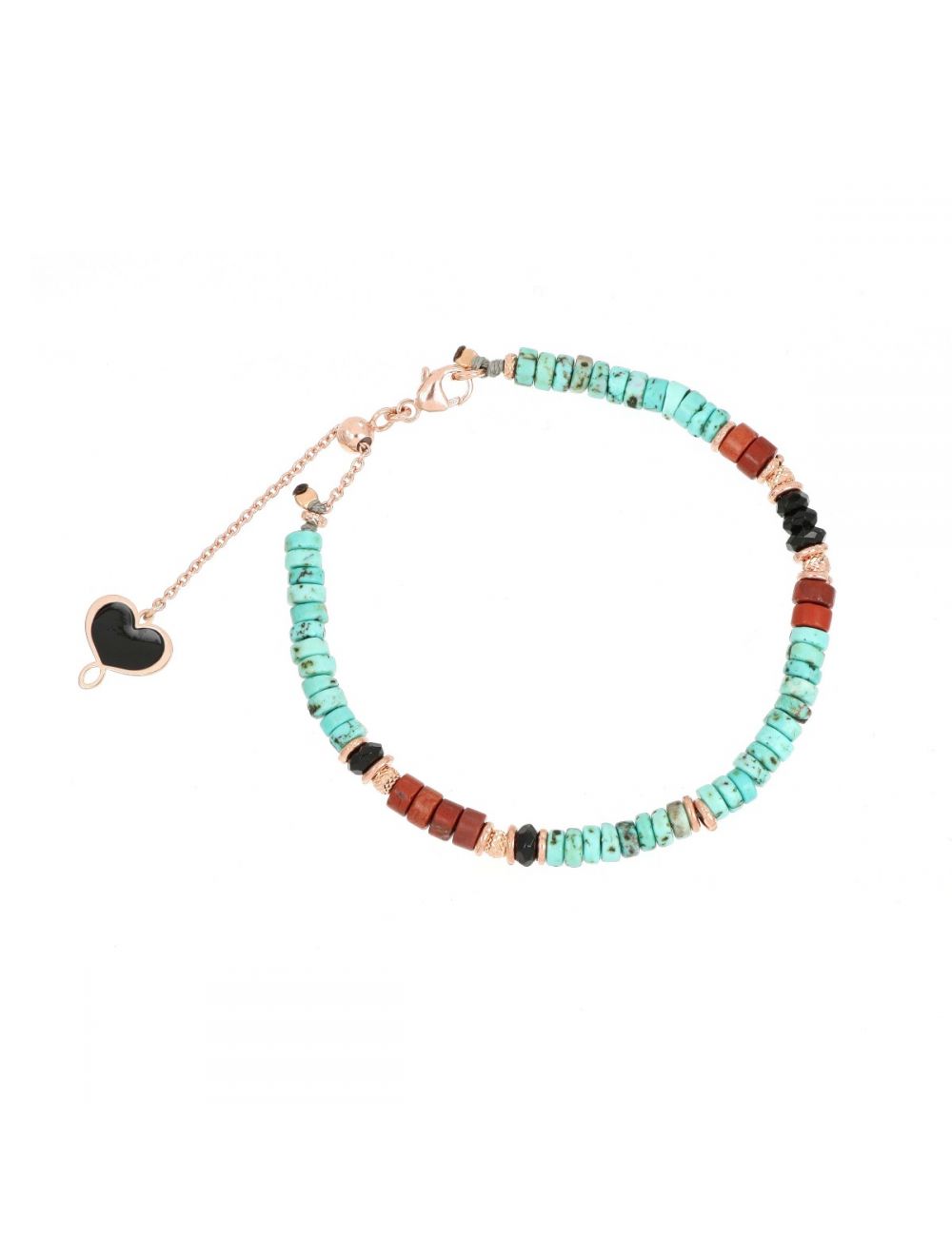 TURQUOISE AND RED BRACELET - BPUSAT
