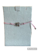 Bracelet fil ange rose 9 carats - NKT191R