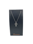 Collana Zancan in acciaio con pendente croce - EHC186