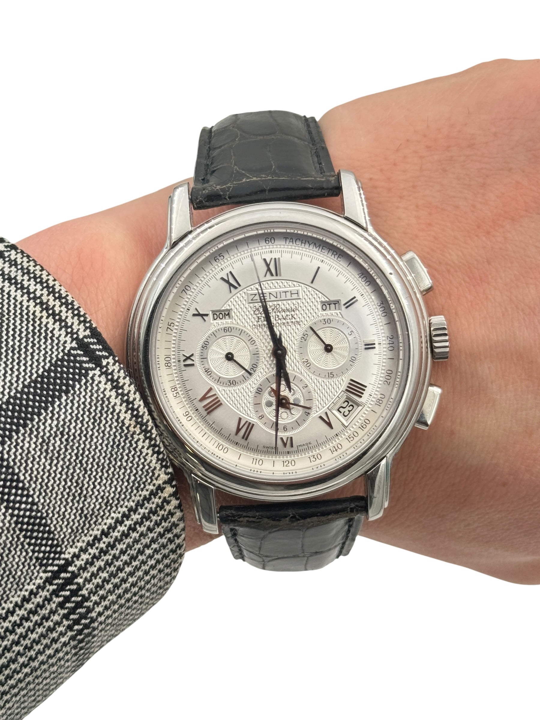 Orologio Zenith El Primero Flyback Chronomaster, 43mm - 03.1250.4009-01.C495