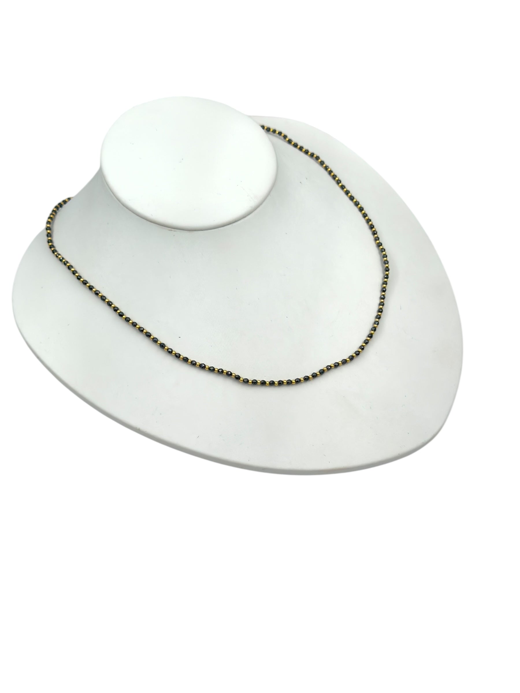 Collana Spadarella, da uomo, in argento e pietre color oro - SPGR192