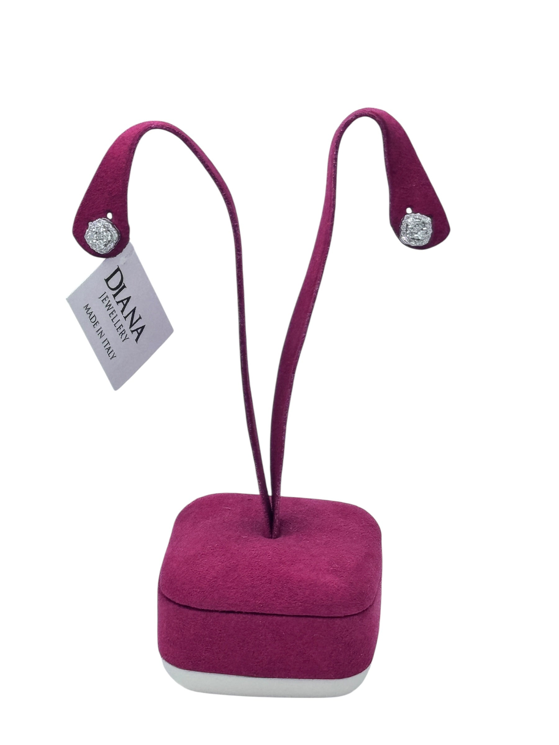 Mazza - Orecchini IN ORO BIANCO E MOSAICO DI DIAMANTI, 0.49ct - OR MAGIC 04-1GIR0