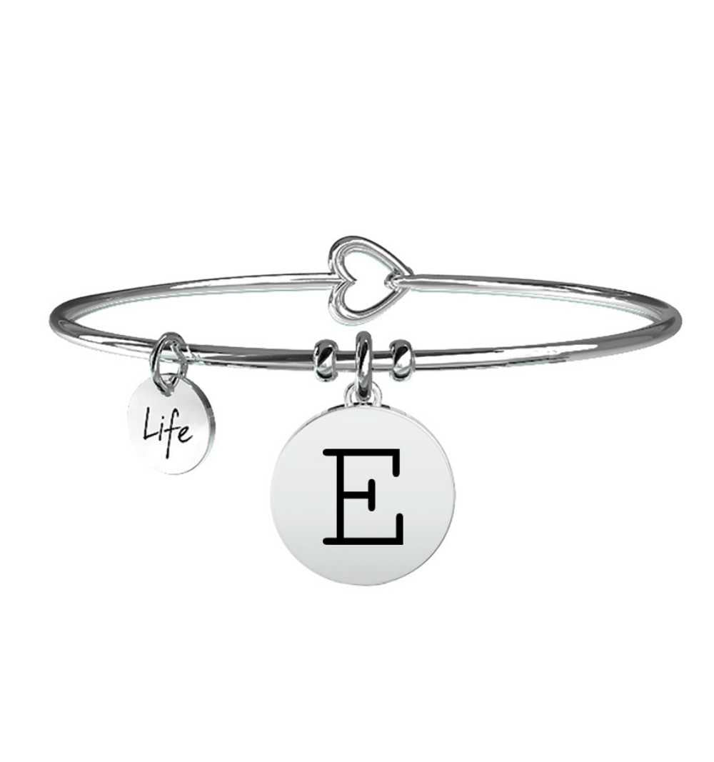 Women's Bracelet Symbols Collection - Initial E | Emotions - 231555E