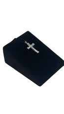 Ciondolo Zancan Croce in oro bianco 18kt e diamanti, 0.14ct - EPE082B