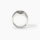 Mabina Men - JOURNEY silver chevalier ring - 523323