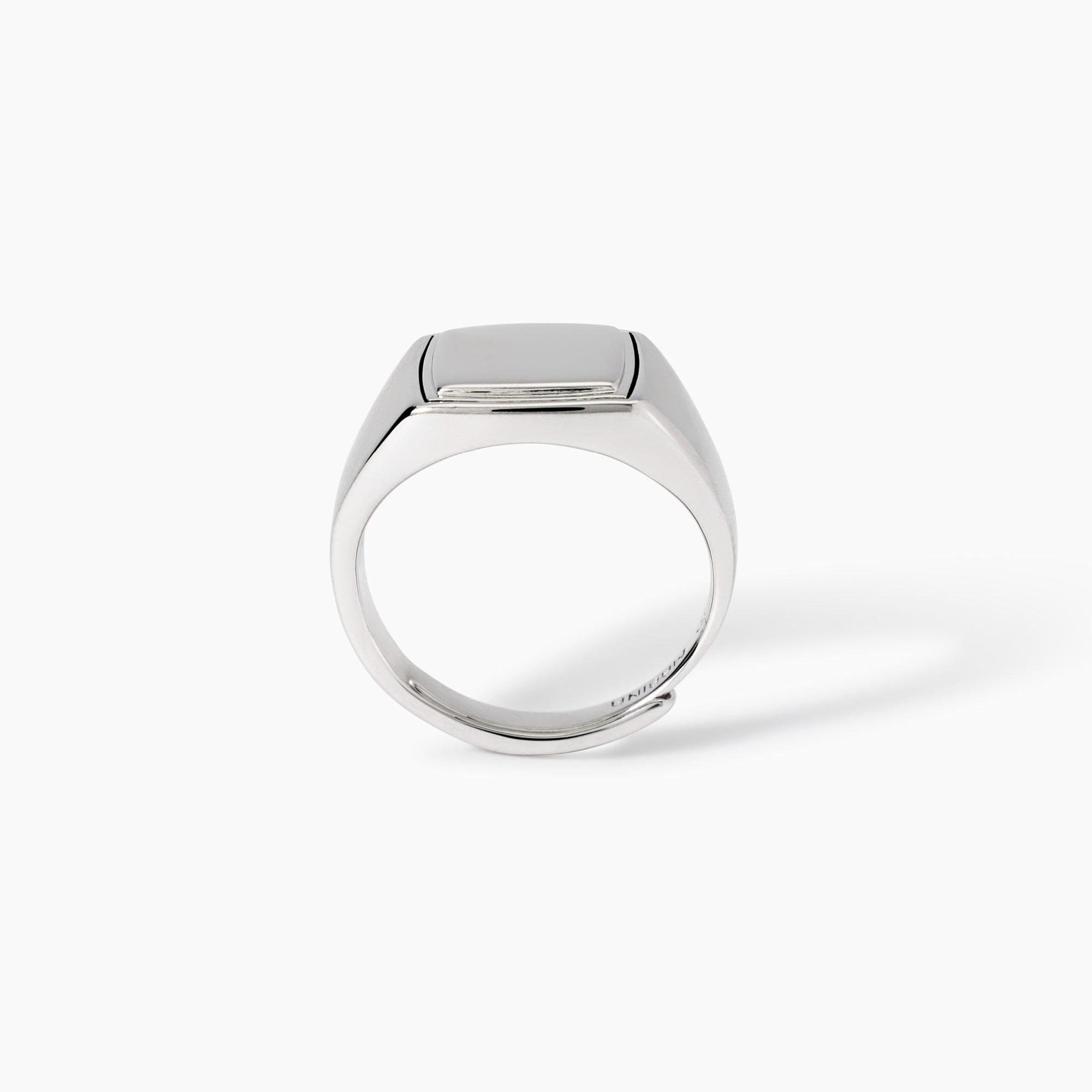 Mabina Uomo - Anello chevalier da uomo Focus - 523447