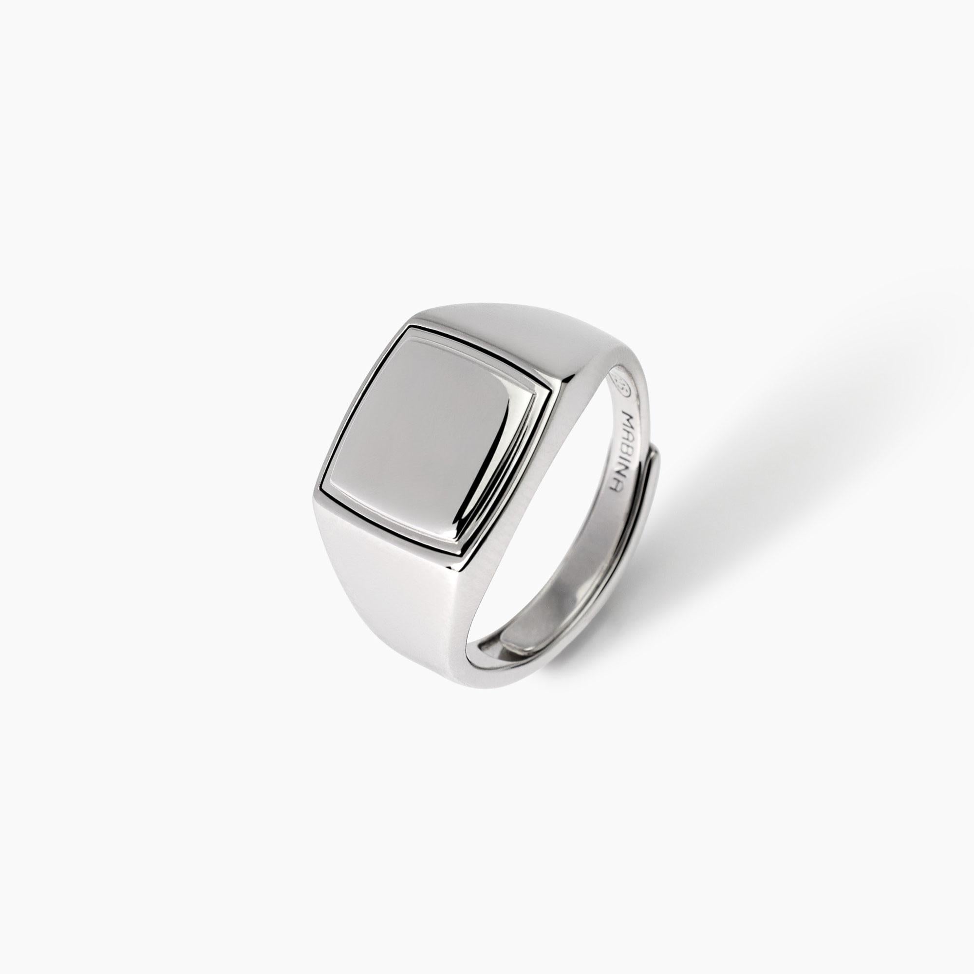 Mabina Uomo - Anello chevalier da uomo Focus - 523447