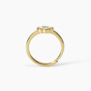 Mabina Donna - Anello in argento dorato con fiore Jasmine - 523454