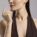 Mabina Donna - Anello in argento dorato con fiore Jasmine - 523454