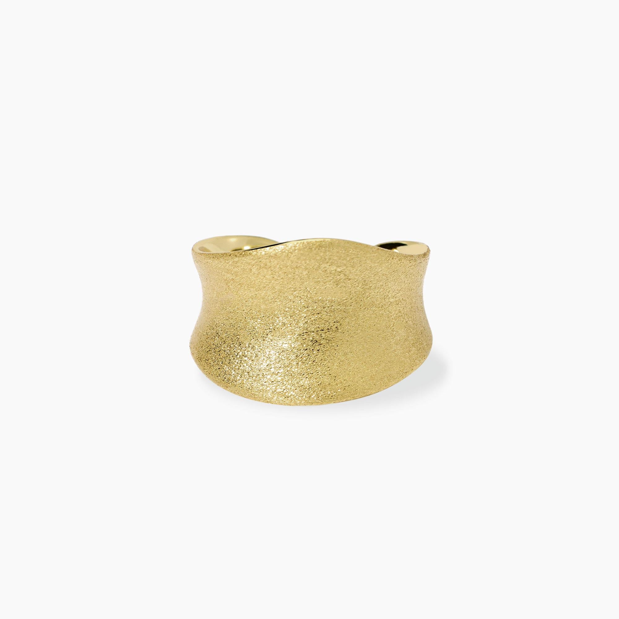 Mabina Donna Anello in argento dorato bulinato, AMAZING - 523495