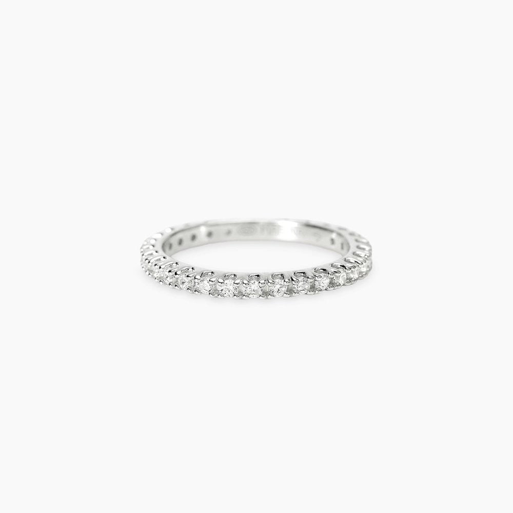 Mabina Donna - Anello Eternity In Argento 925 Con Diamanti lab grown - 523528
