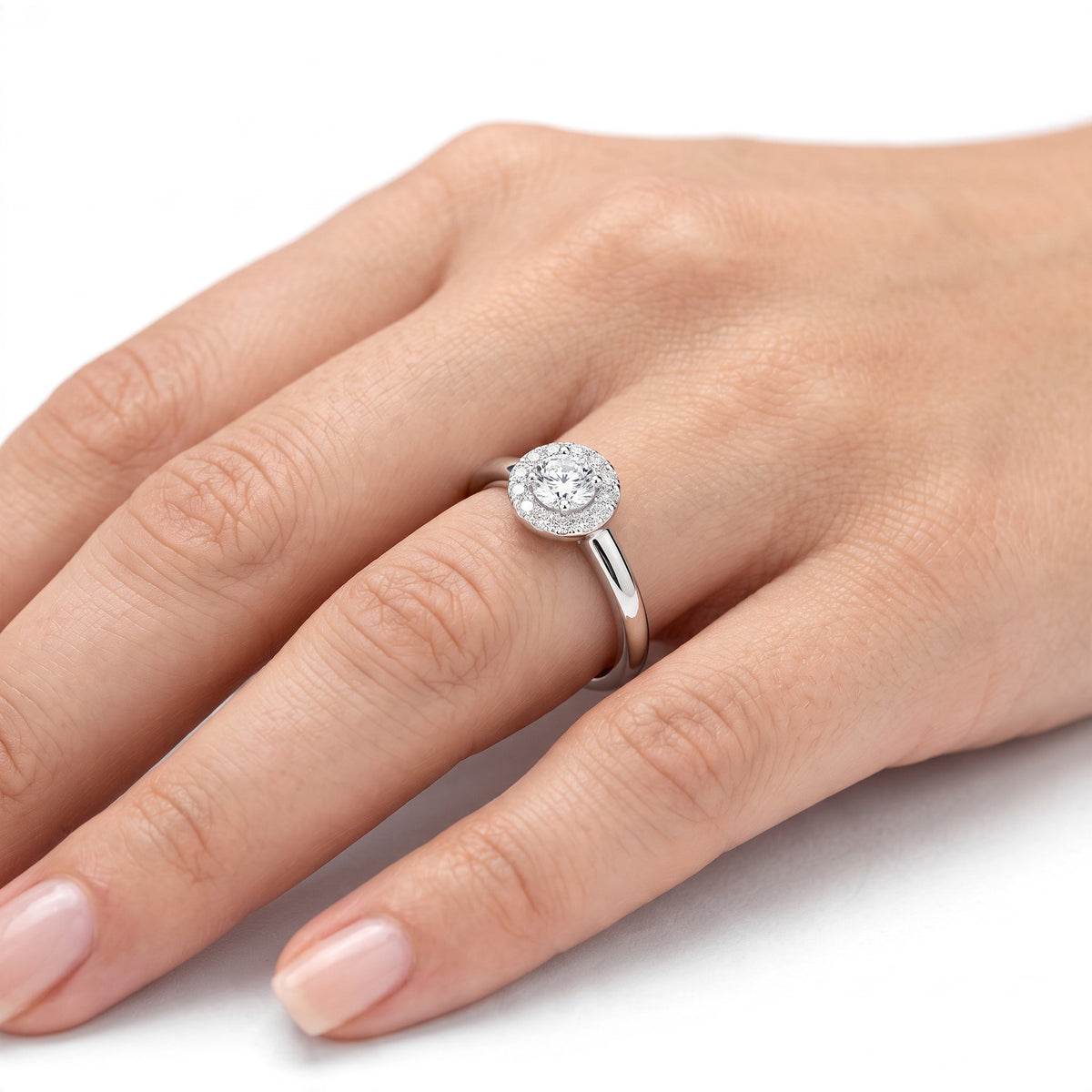 Mabina Donna - Anello In Argento 925 con diamanti lab-grown - 523529