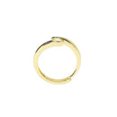 Mabina Donna - Anello In Argento 925 dorato con diamanti lab-grown - 523547