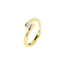Mabina Donna - Anello In Argento 925 dorato con diamanti lab-grown - 523547