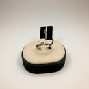 Anello solitario in oro bianco e diamante 0.41ct - AB16606F